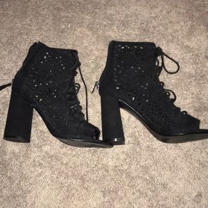 Lace up shoes from nasty gal - great condition