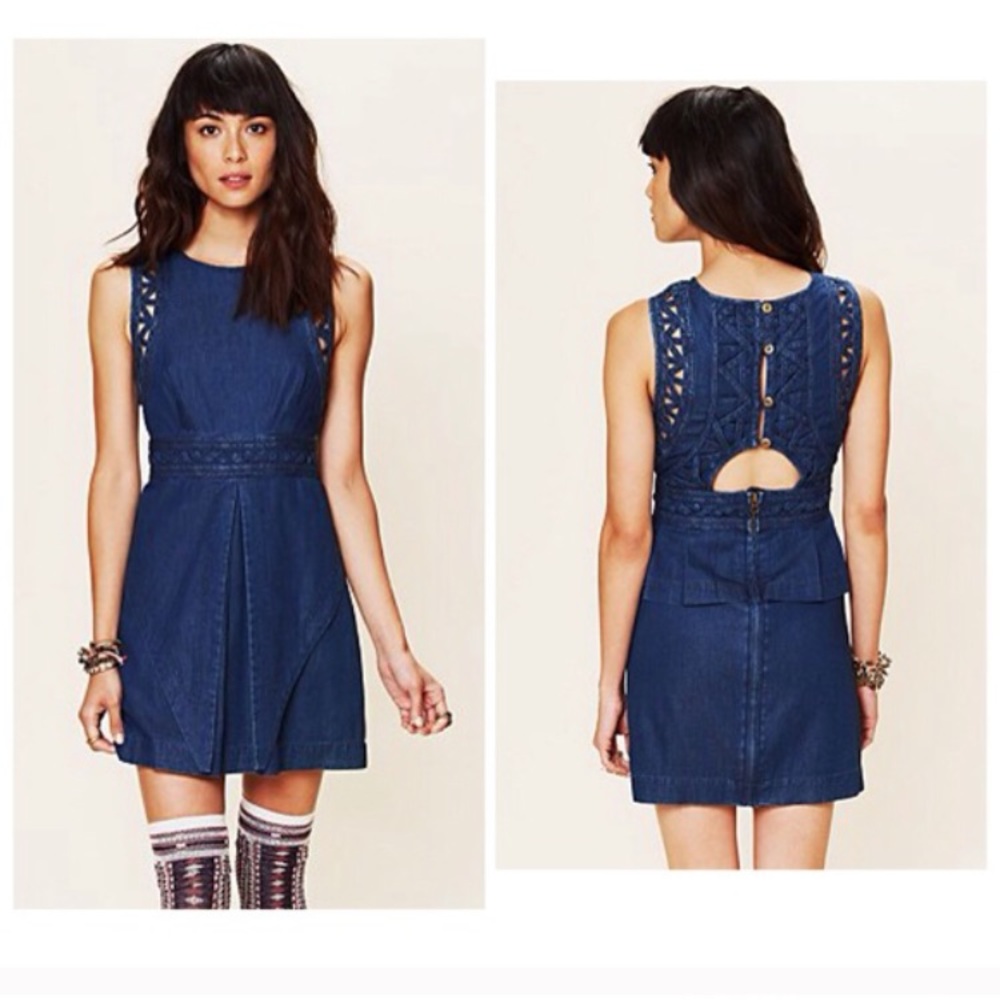 Free People Denim Dress