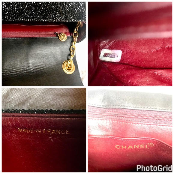 SOLD Authentic Vintage Chanel Single Flap Bag - Picture 7 of 8