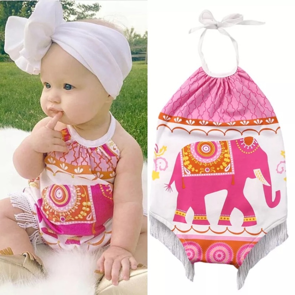 Adorable baby girl romper - Picture 3 of 6