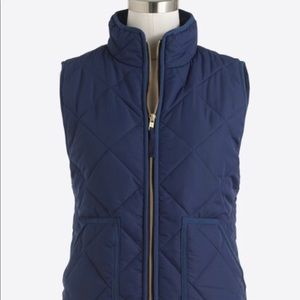 J Crew Puffer Vest Size Small