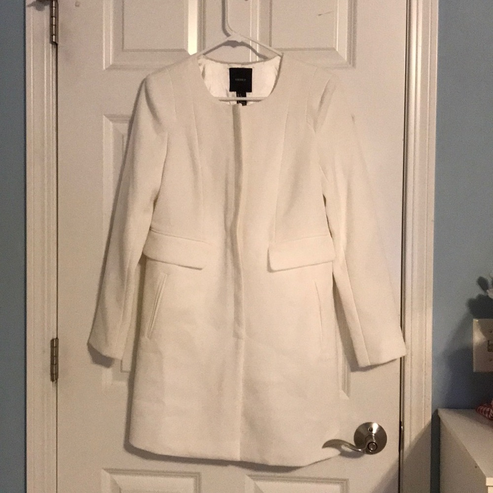 Forever 21 White Blazer Jacket