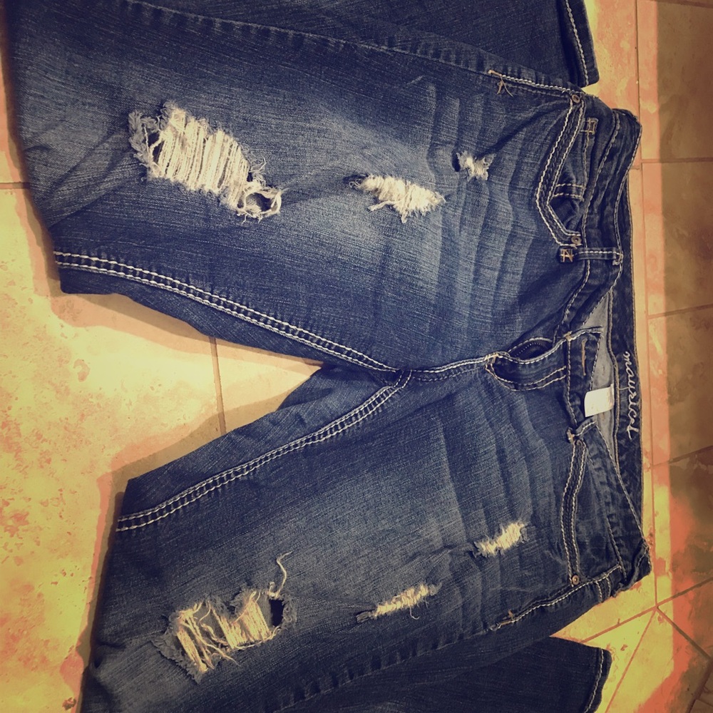 Distressed Jeans