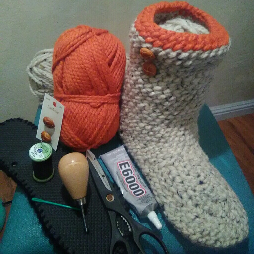 Crotçhet FlipFlop Booties