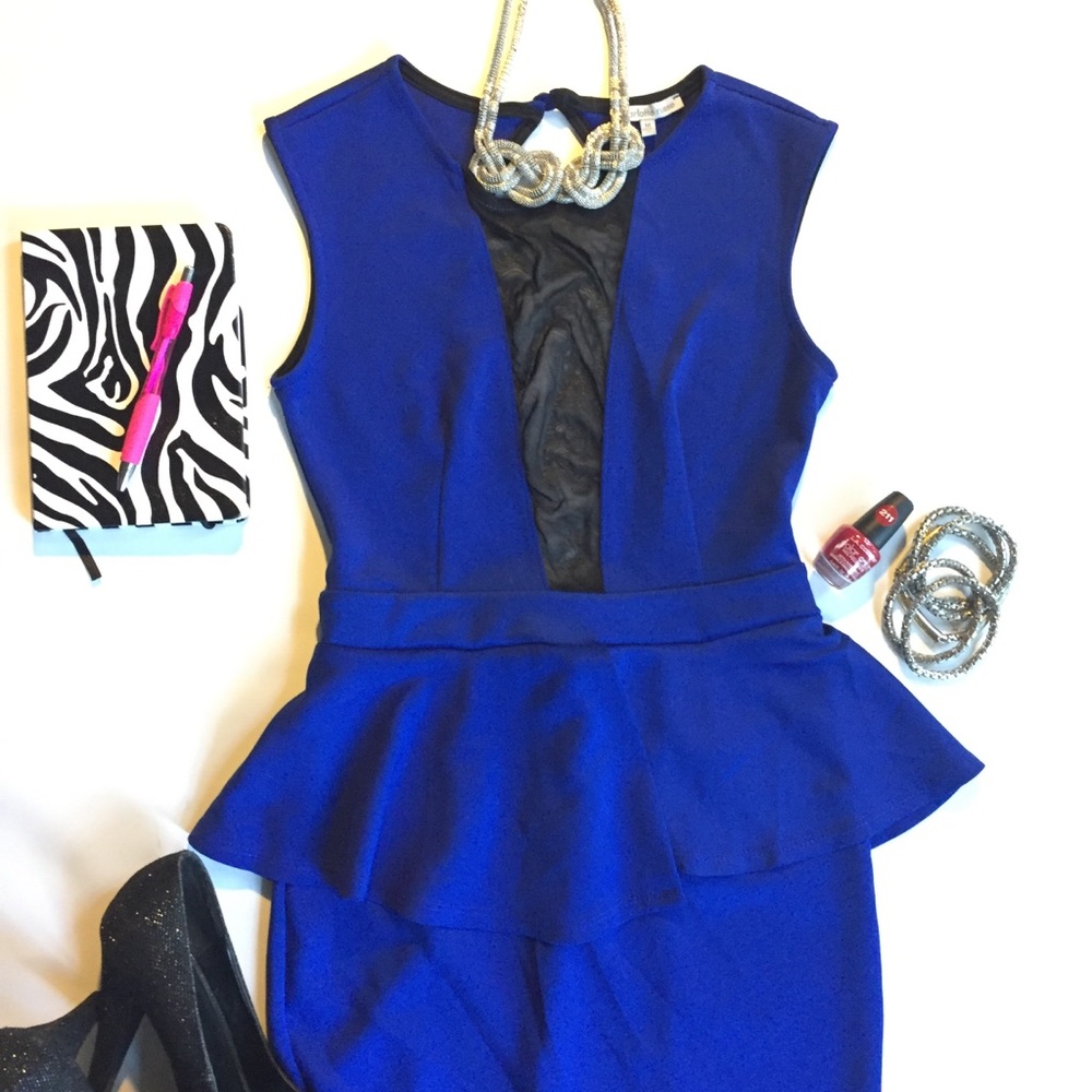 Charlotte Russe Royal Blue Dress
