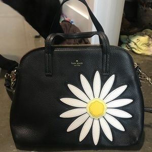 DOWN THE RABBIT HOLE DAISY APPLIQUE LEATHER MAISE