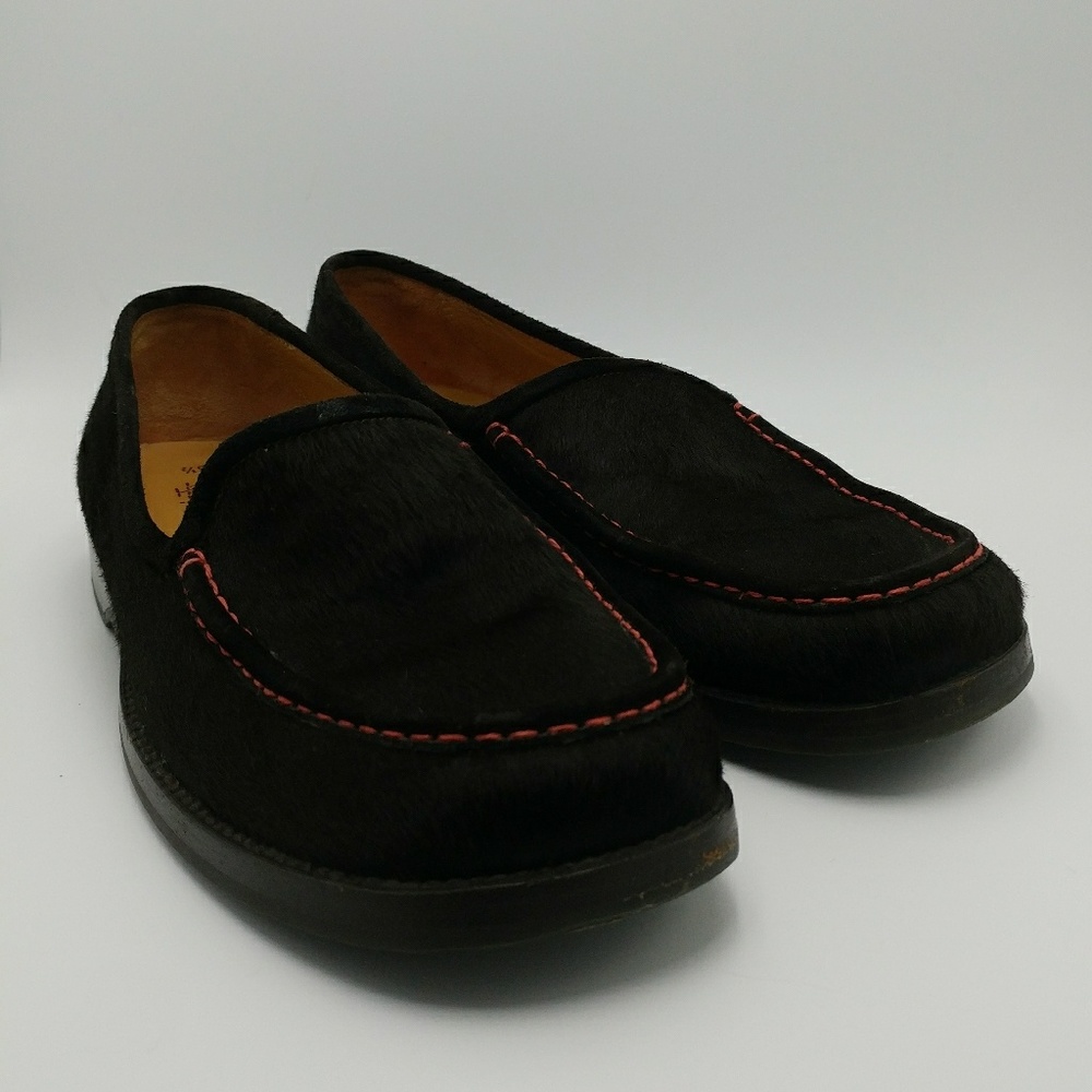 Henry Cuir Barneys NY Slip On Size 36.5/US 6.5