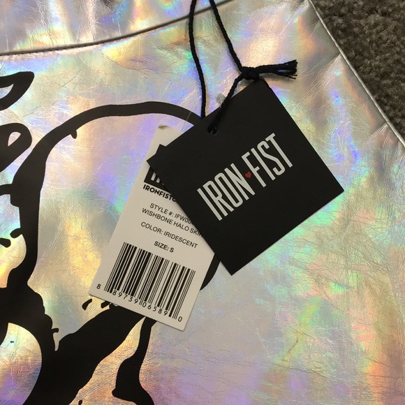 IRON FIST Wishbone Halo Iridescent Skirt - Picture 2 of 5