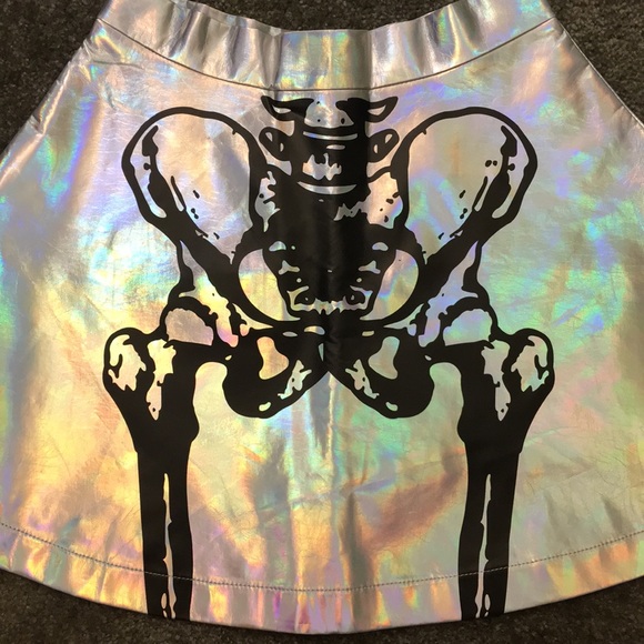 IRON FIST Wishbone Halo Iridescent Skirt - Picture 3 of 5