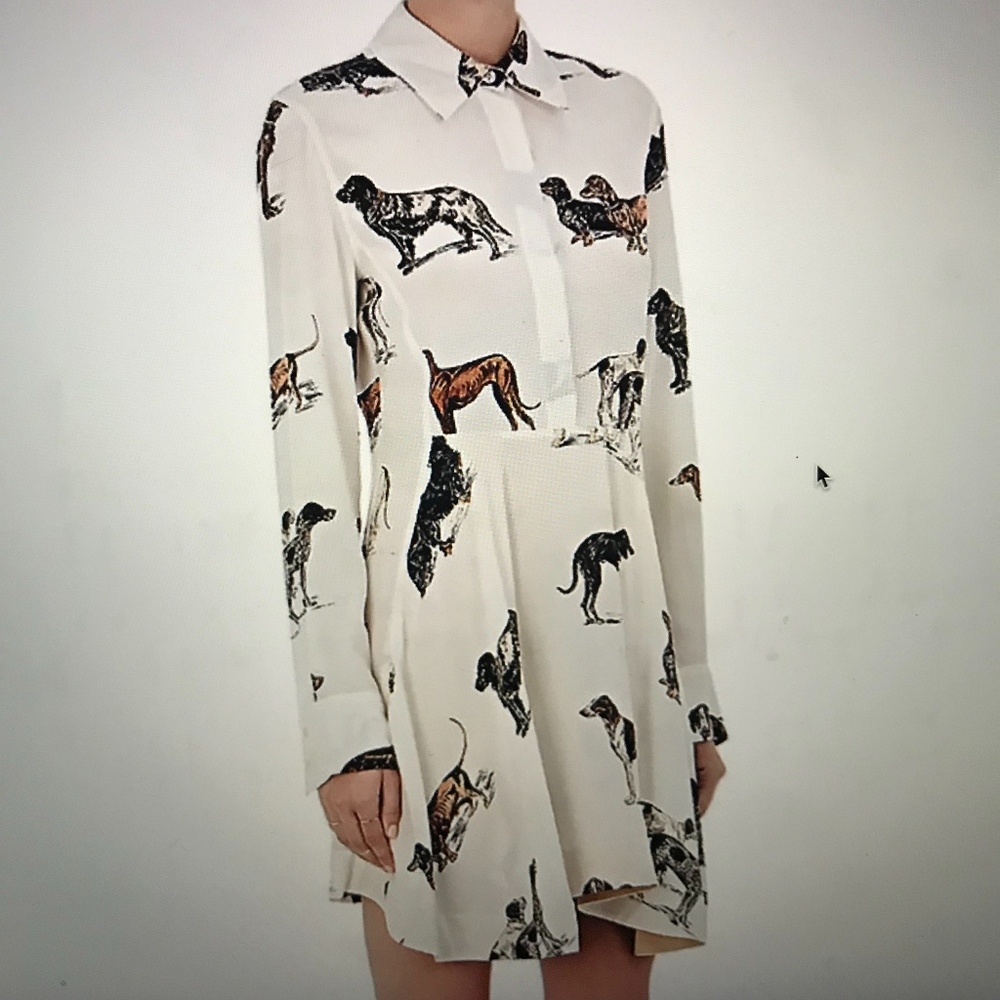 ISO Stella McCartney Dog-print Dress