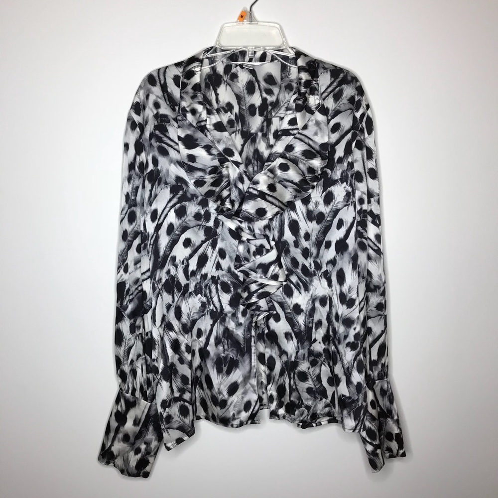St. John’s silk blouse