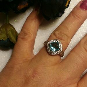 💙Brilliant Aquamarine Ring