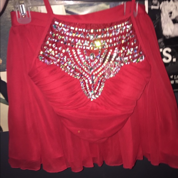 Macy's Dresses & Skirts - 2-piece red homecoming dress