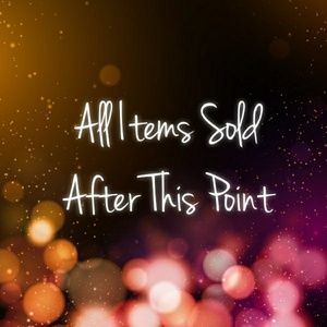 All Items Sold After This Point