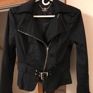 Gorgeous Bebe Black Short Moto Jacket 🎀