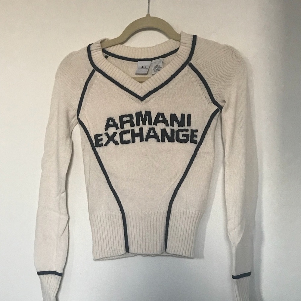 Armani Exchange wool sweatshirt