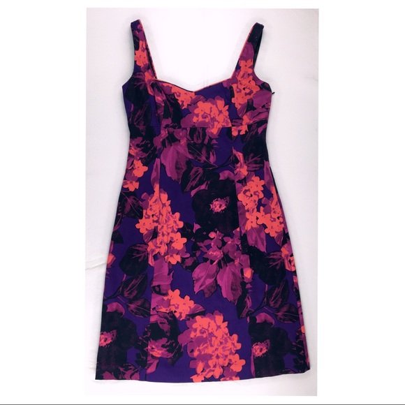 Tahari Floral Sheath Dress - Picture 4 of 4