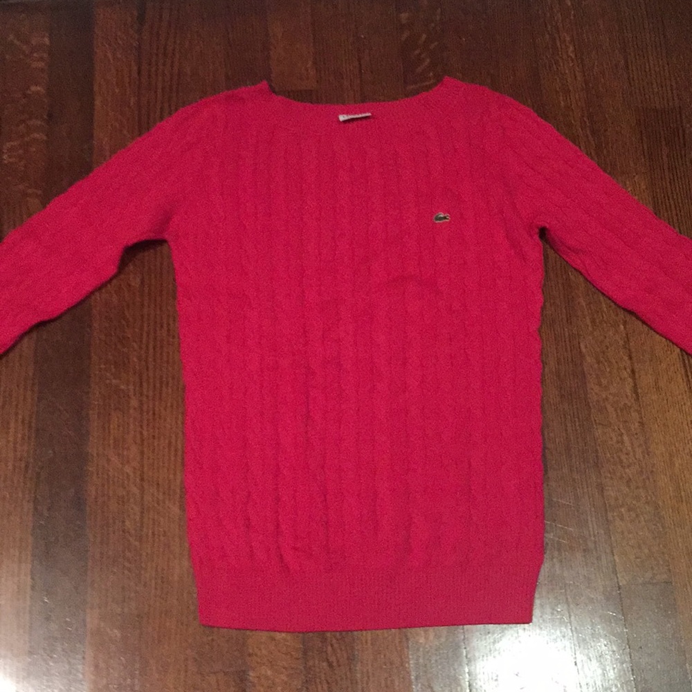 Lacoste Women’s Pink Sweater