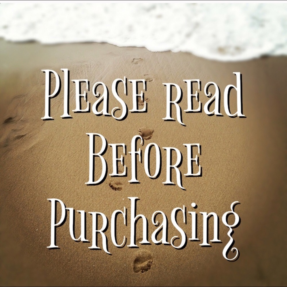 Please read before purchasing