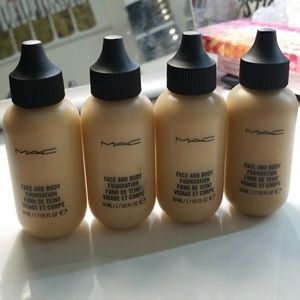 Mac cosmetics foundations