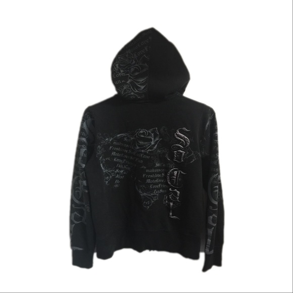 So Cal M zip up hoodie - Picture 2 of 5