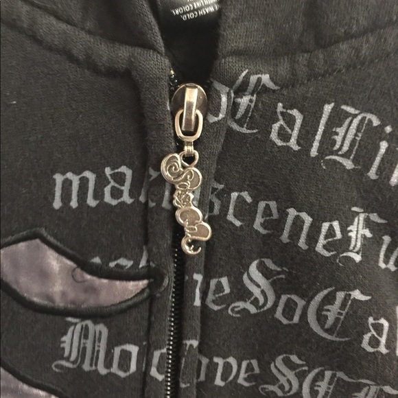 So Cal M zip up hoodie - Picture 4 of 5