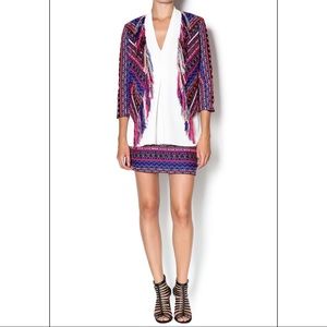 Amanda Uprichard Fringe Tweed Jacket✨STUNNER