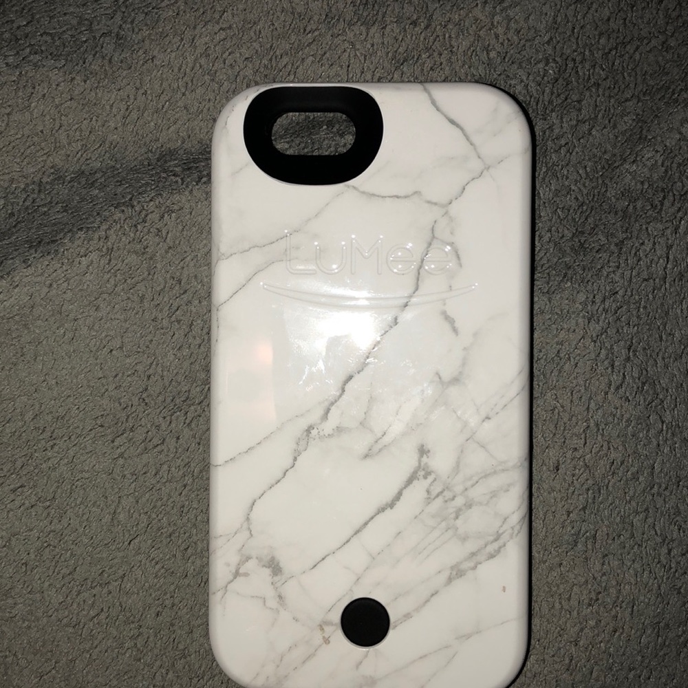 Marble LuMee selfie lights case!!