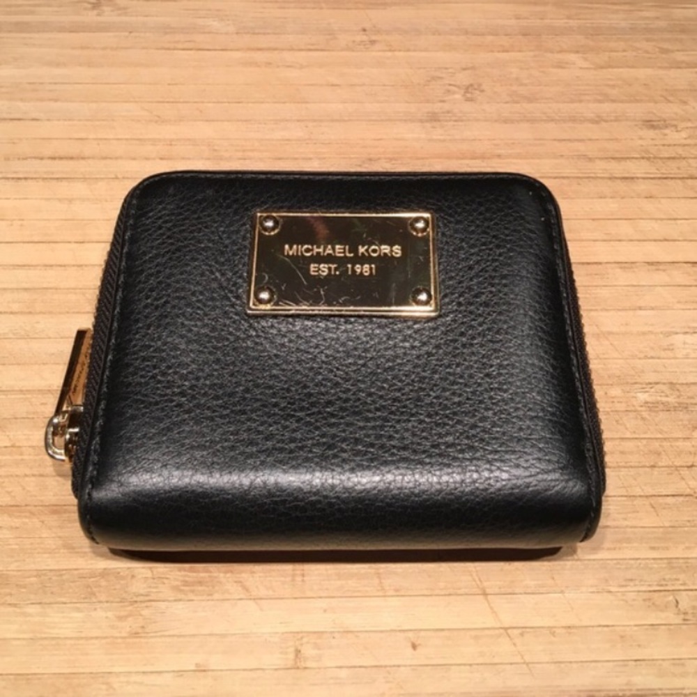 Michael Kors Pebbled Leather Wallet