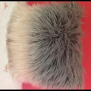 Two toned Fur Pillow