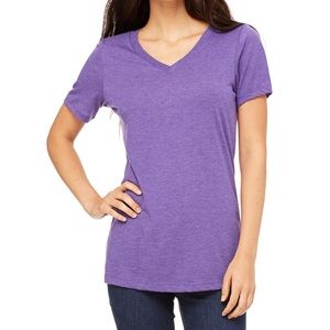 American Apparel Unisex Tri-Blend Deep V