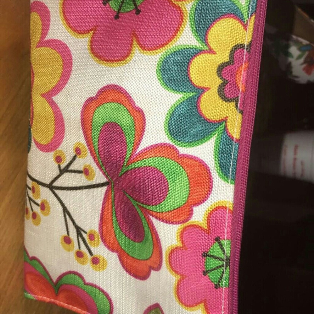 A makeup bag