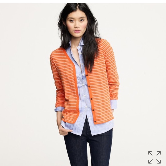 J. Crew Sweaters - J. Crew Microstripe Cardigan NWT