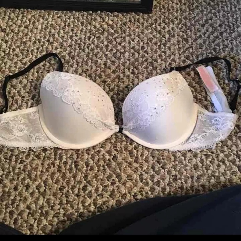 Two Victoria Secret bras
