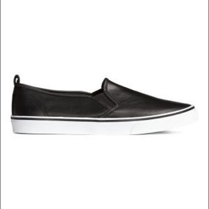 HM black slip ons size 39