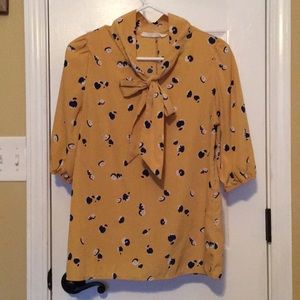 ModCloth Peaches And Cream Top