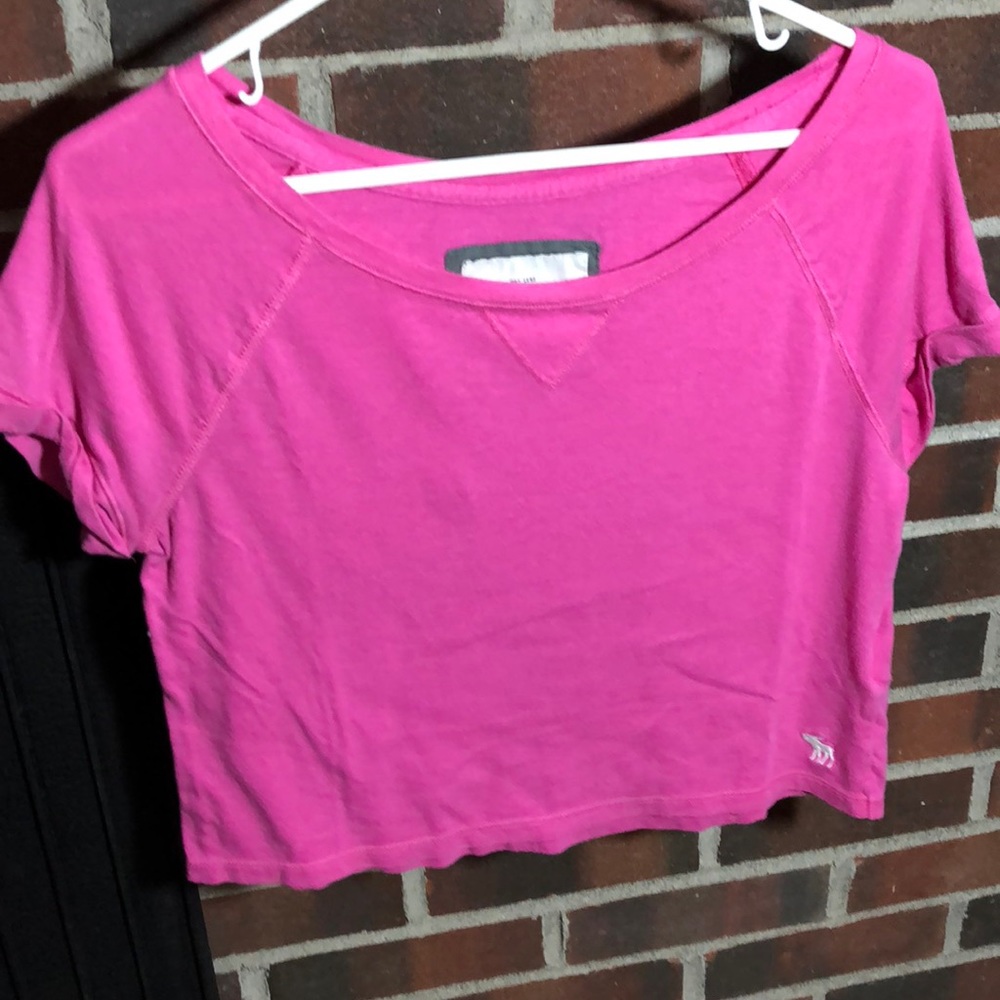 Abercrombie crop shirt