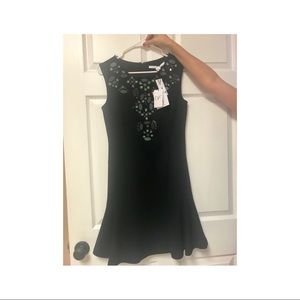 Diane von Furstenberg black dress