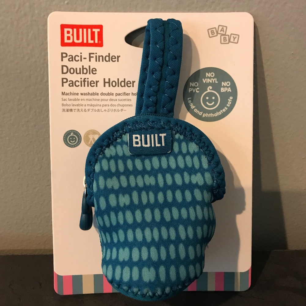 BUILT Paci-finder Double Pacifier Holder