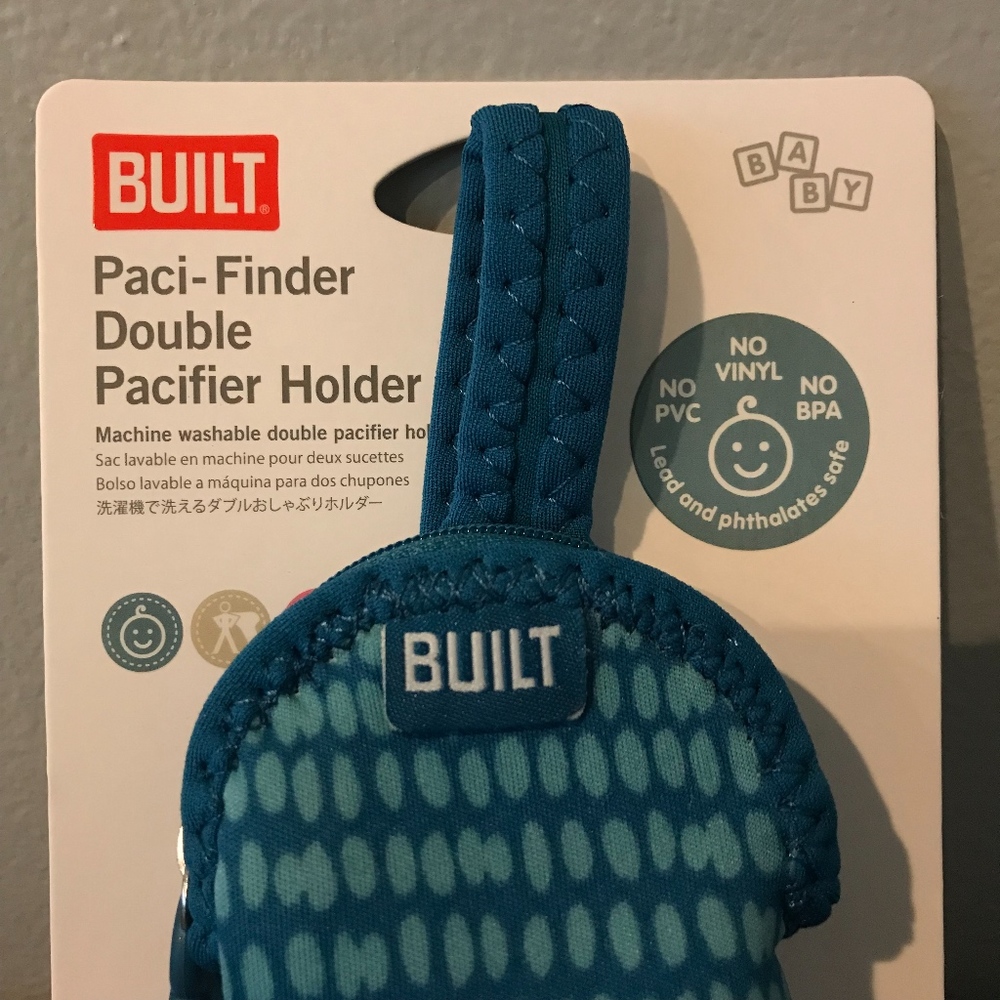 BUILT Paci-finder Double Pacifier Holder - Picture 2 of 4