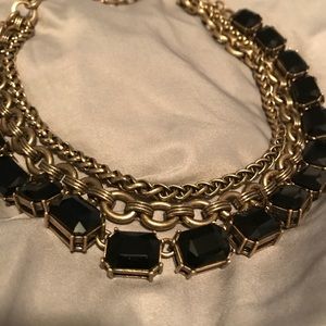 Chloe + Isabel Jet Octagon convertible necklace