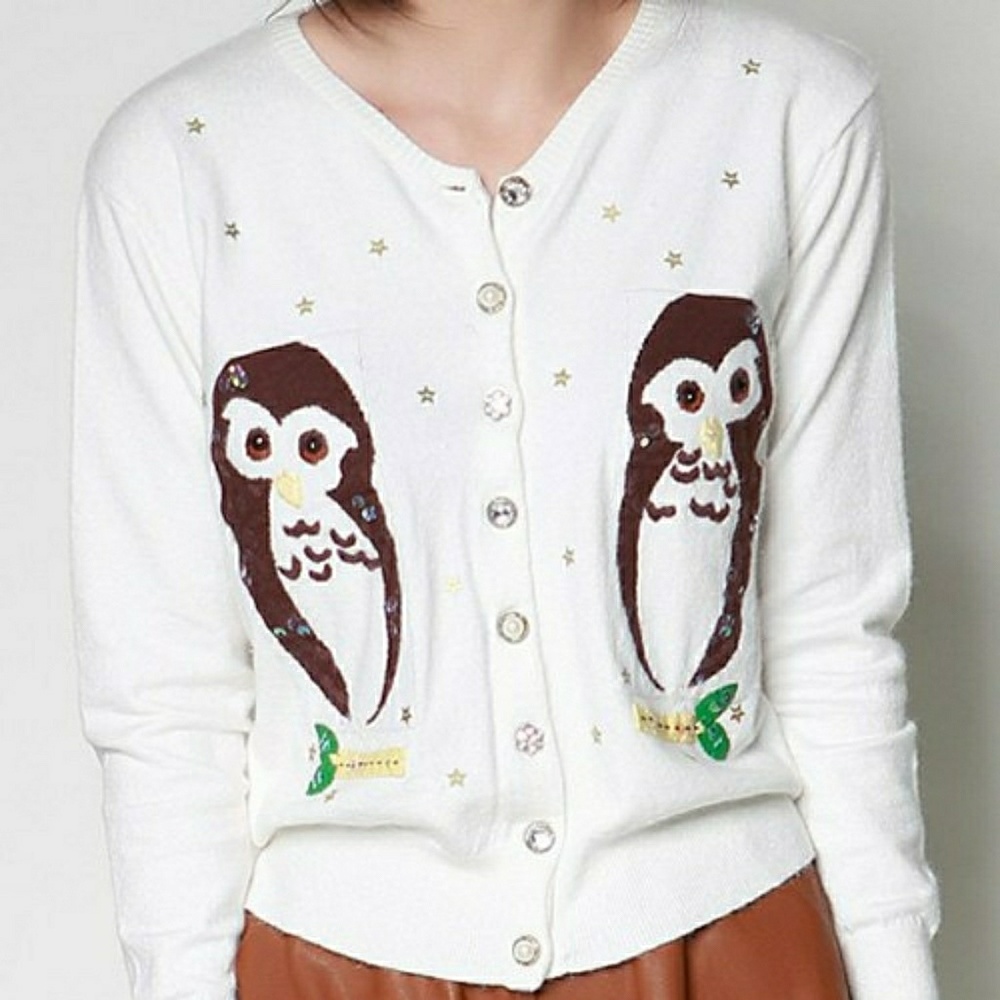 Adorable Owl 🦉 Cardigan