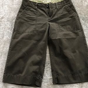 Olive green Capri pants