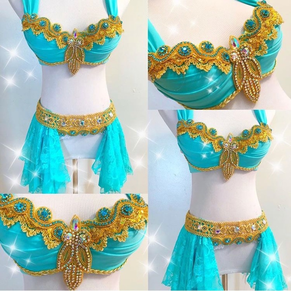 Princess Jasmine rave costume