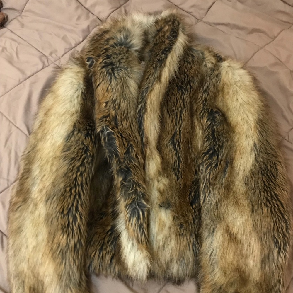 Faux Fur Coat, brand new with a tag!