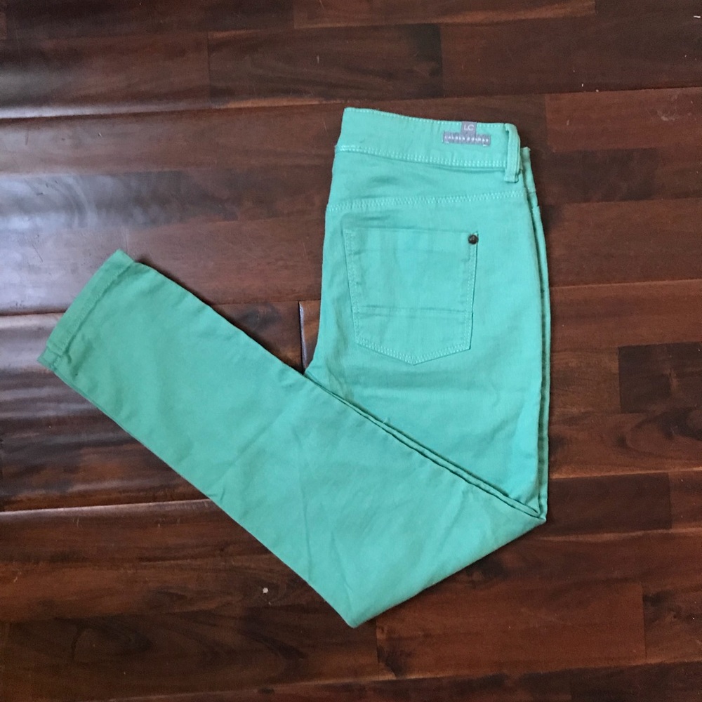 LC Lauren Conrad Skinny Jeans (Green)