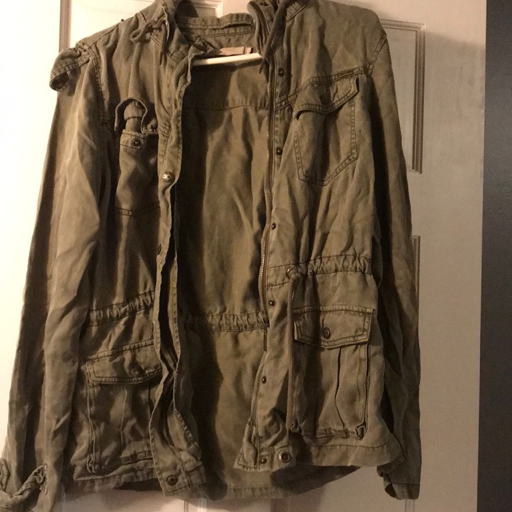 Green jacket