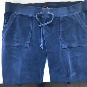 Juicy Snap Pocket Velvet Flare Pants. Low rise