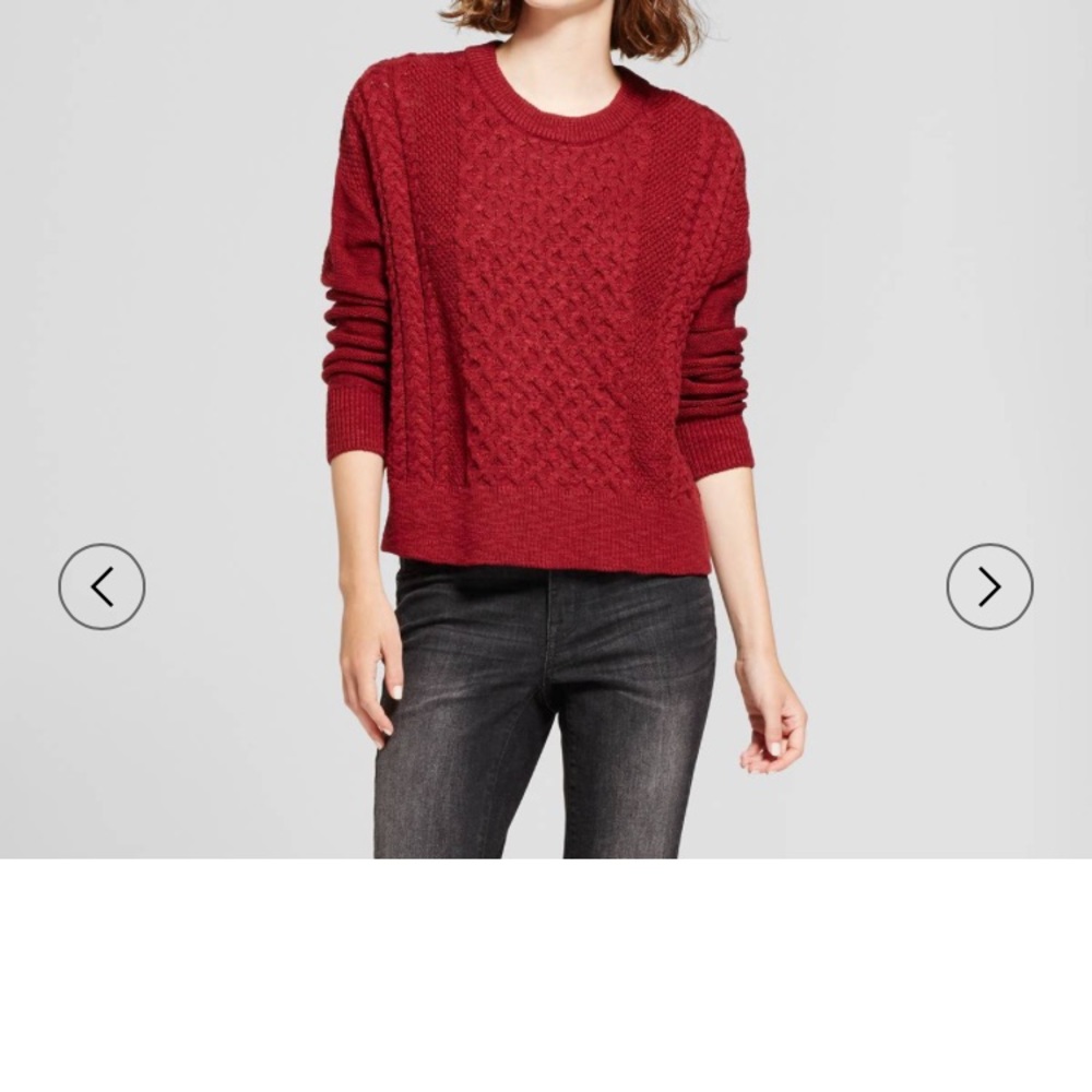 Slightly oversized sweater