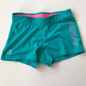 Workout spandex shorts